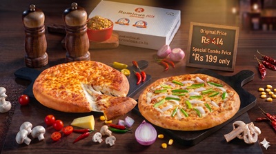 Fresh Veggi + Double Cheese Margherita